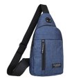 thumbnail image 1 of Bag Strap Crossbody,Strap Bag Crossbody Backpack with With Headphone Hole Strap Backpack Hiking Backpack Multipurpose Crossbody Chest Bag,Backpack for Hiking, 1 of 7