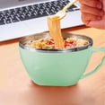 thumbnail image 4 of Straw Small Size Rice Bowl Soup Bowl Household Tableware Students Scald Bowl Soaking Bowl, 4 of 6