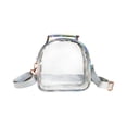 thumbnail image 1 of LSLJS Clear Purse Clear Crossbody Purse Bag Clear Bags Transparent One Shoulder Crossbody Bag Ins Trend Mini Pain Bag Mini Handheld Jelly Small Bag PVC Women's Bag, 1 of 1