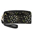 thumbnail image 1 of Leather Portable Travel Small Makeup Bag, Multifunctional Storage Bag, Interesting Ants Ecological Pencil Case, 1 of 4