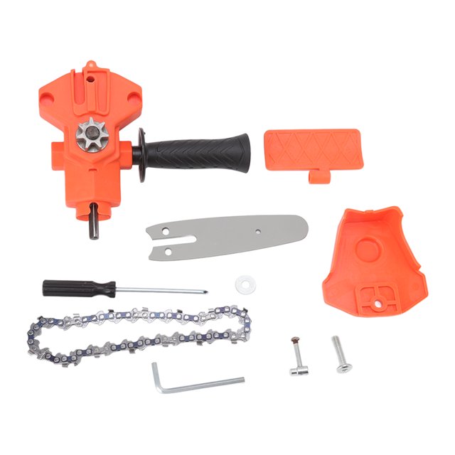 Kits de Tête de Conversion Perceuse Électrique, Adaptateur Pratique de Perceuse à Scie à Chaîne pour Élagage