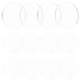 thumbnail image 1 of 12pcs Glass Table Top Bumpers Clear Glass Table Top Round Anti Slip Pads Rubber Bumpers For Glass Table Tops Photo Frame Furniture, 1 of 9