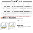 thumbnail image 3 of Womans Solid Color Comfortable Hollow Out Perspective Bra Underwear No Rims, 3 of 3