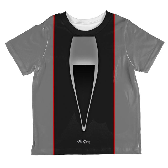 Halloween Classic Muscle Car Silver Costume All Over Toddler T Shirt