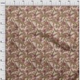 thumbnail image 4 of oneOone Georgette Viscose Light Beige Fabric Tropical Sewing Craft Projects Fabric Prints By Yard 42 Inch Wide, 4 of 5