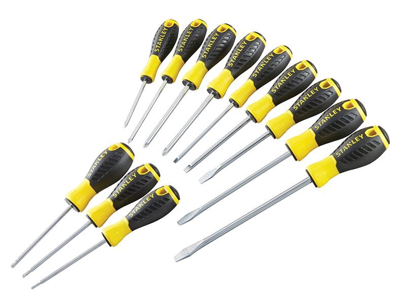 STANLEY® - 0-60-212 Essential Screwdriver Set, 12 Piece