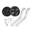 thumbnail image 3 of Siruishop Training Wheels Bike Accessories Stabilizers Mounted Kit for Cycling Black, 3 of 8
