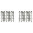 thumbnail image 1 of 16 Pcs 4 Inch Mini Steel Chainsaw Chain Electric Pruning Saw Accessory Garden Tool Replacement, 1 of 7