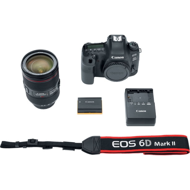 Canon EOS 6D Mark II Camera with 24-105mm f/4L II Lens (1897C009