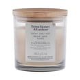 thumbnail image 3 of Better Homes & Gardens Scented 2-wick 12 oz. Parrafin Wax Ombre Jar Candle, Smoky Grey Mist, 3 of 7