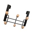 thumbnail image 1 of Transemion Solution de Rangement Verticale Installation Facile Sans Perçage Protection Support de Suspension pour Porte de Façade Noir Six Perles, 1 of 6