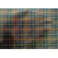 thumbnail image 4 of oneOone Cotton Silk Fabric Madras Check Decor Fabric Printed BTY 42 Inch Wide, 4 of 4