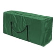 thumbnail image 2 of yuksok Christmas Tree Storage Bag Oxford Material Heavy Duty Xmas Storage Container (Green) 122x39x55cm, 2 of 9