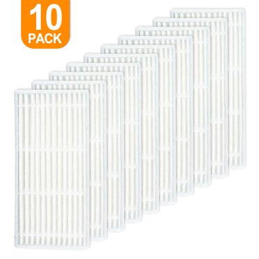 Filtre de Remplacement Lavable pour eufy C10, Lot de 4/10 Inclus