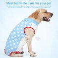 thumbnail image 1 of Combinaison de Récupération pour Chien, Coton Respirant Bleu Confortable Combinaison Chirurgicale pour Chiens, 1 of 9