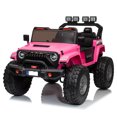 thumbnail image 1 of VOLTZ TOYS 24V Kids Ride-On Jeep Truck with Extendable Cabin, 2-Seater Off-Road Electric Car with Quad Motors & Parent Remote Control, EVA Rubber Wheels, Bluetooth, Gift for Boys & Girls Aged 3-8, 1 of 7