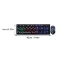 thumbnail image 4 of Shisuyan 1 Set Wired USB Game Suspension Keyboard Mouse Set Mechanical Mouse Keyboard Kit, 4 of 8