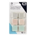 thumbnail image 4 of Quartet Square Magnets, Magnets, Assorted Colours, 1" x 1", 6 Pack, 4 of 4