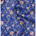 thumbnail image 1 of Soimoi Silk Fabric Artistic Roses Panel Print Fabric by The Yard 42 Inch Wide, 1 of 6
