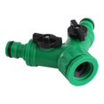 thumbnail image 4 of Amdohai 2 Way Y Shape Hose Splitter Pipe Adapter Irrigation Connector Garden Hose Quick Connector Plastic Grip Faucet, 4 of 5