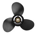 thumbnail image 1 of 3 Blades Boat Motor Propeller 10 Splines Teeth Right Rotation 10in Pitch Replacement for SUZUKI 8‑20HP Outboard Engines, 1 of 14