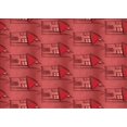 thumbnail image 1 of Ahgly Company Tapis d'Intérieur Rectangulaires Transitionnels Rouges Lavables à la Machine, 2 Pieds x 5 Pieds, 1 of 7