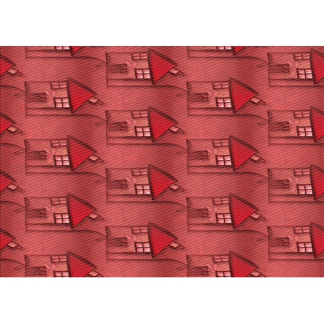 Ahgly Company Tapis d'Intérieur Rectangulaires Transitionnels Rouges Lavables à la Machine, 2 Pieds x 5 Pieds