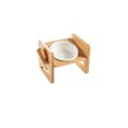 thumbnail image 4 of Elevated Ceramic Dual Triple Dog Bowl Adjustable Stand Raised Bowl, 4 of 12