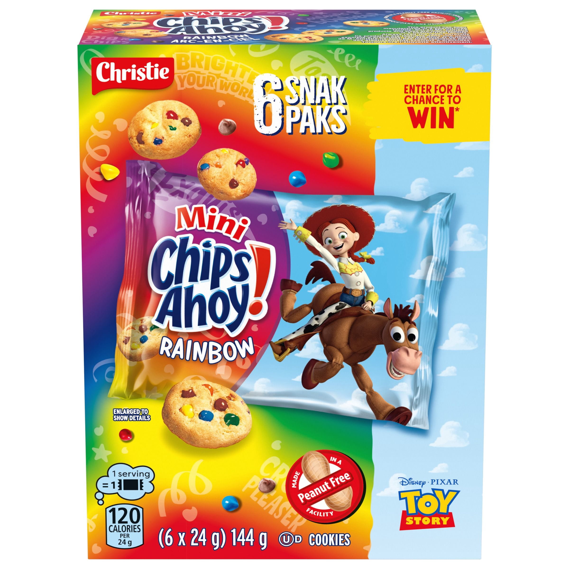CHIPS AHOY! MINI RAINBOW SNAK PAK