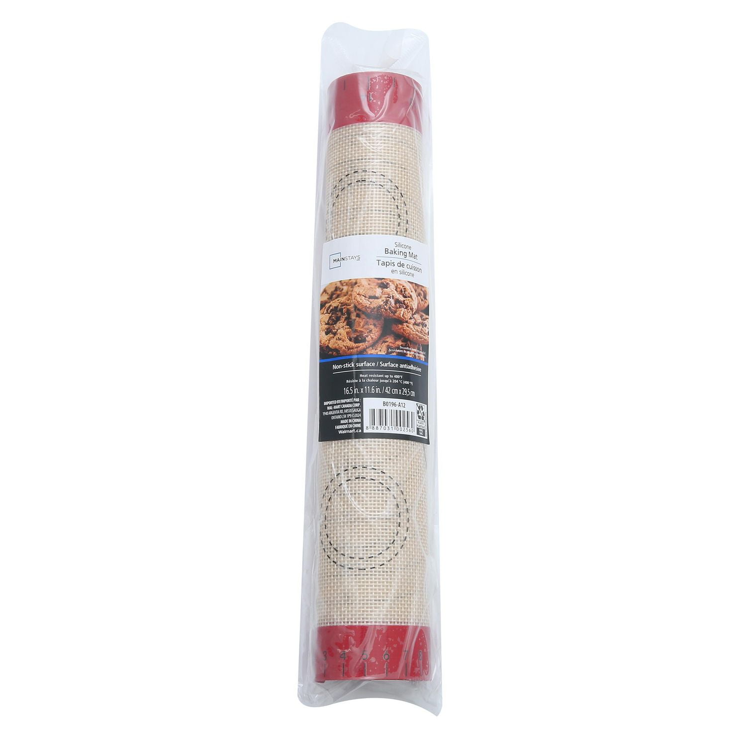 Tapis de cuisson en silicone polyvalent réutilisable Mainstays 16,5" x 11,6"
