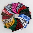 thumbnail image 2 of Decodeary Winter Look With Stylish Spider Web Hat Versatile Style Spider Web Beanie Hat yellow, 2 of 6
