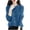 Dark Blue cardigan sweaters for women, variant on CFLVAEK Sweater Cardigans for Women Blue Button Down Open Front Knit Cardigan Lightweight Long Sleeve Crewneck Sweaters White L
