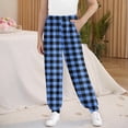 thumbnail image 1 of Cowsor Girls Graphic Print Sweatpants Athletic Drawstring Joggers Cute Track Pants with Pockets for Kids, 1 of 6