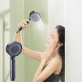 thumbnail image 1 of SuoKom Showerhead Ensemble à Main Douche à Main 5 Réglages de Jet Haute Pression pour Douche de Gym, 1 of 8
