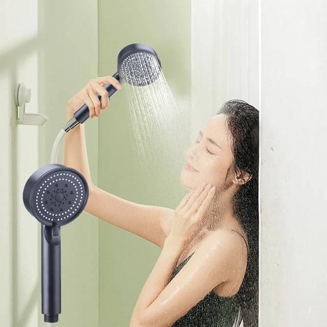 SuoKom Showerhead Ensemble à Main Douche à Main 5 Réglages de Jet Haute Pression pour Douche de Gym