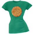 thumbnail image 1 of T-Shirt Doux pour Juniors Pi Pie Kelly Vert, 1 of 1
