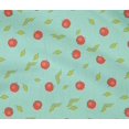 thumbnail image 2 of oneOone Cotton Flex Fabric Leaves & Apple Fruit Fabric by Yard 40 Inch Wide, 2 of 4