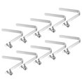 thumbnail image 1 of Unique Bargains 8.5x5.5mm Kayak Paddle Snaps, Hollow Button Single Pin Lock Tube Spring Clips for Tent Pole, 10 Pack, 1 of 6