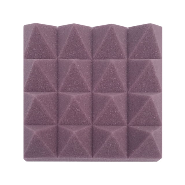 CEHVOM 6 Pcs Mousse Acoustique Absorption du Son Arrêt Éponge Studio KTV Insonorisée Liquidation