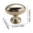 thumbnail image 3 of Glass Cabinet Door Handle Pull Wardrobe Drawer Shoe Metal Pull, 3 of 6