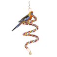 thumbnail image 4 of GROWTH TANK Bird Rope Perch Stand Parrot Climbing Rope for Lovebirds Cage Standing Toy 39.37inch, 4 of 9