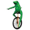 thumbnail image 1 of 2" Here Come Dat Boi Meme Vinyl Sticker, 1 of 1