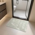 thumbnail image 4 of Lunxisen 1 Pcs Retro Striped Bathroom Rug Non Slip Absorbent Quick Drying Bath Mat for Home Decor Shower Floor, 4 of 8