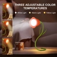 thumbnail image 4 of Unique Wireless Flower Desk Lamp Flexible Gooseneck Rechargeable LED Lamp With USB Charging Port 3 Color Modes And Stepless Dimming For Office Desk Decor, 4 of 8