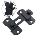 thumbnail image 1 of Matte Black Stainless Steel Gate Latches Flip Latch Safety Door Bolt Latch Lock, 1 of 9