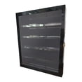 thumbnail image 1 of Bunblic Challenge Display Case Poker Chips Holder Storage Protection Dustproof Wall Cabinet Rack Shadow Box for Ceremonies Medal Thickened Black, 1 of 8