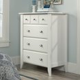 thumbnail image 3 of Pemberley Commode de Chambre Rectangulaire en Bois Doux Blanc 42,63 Pouces Non Assemblée, 3 of 7