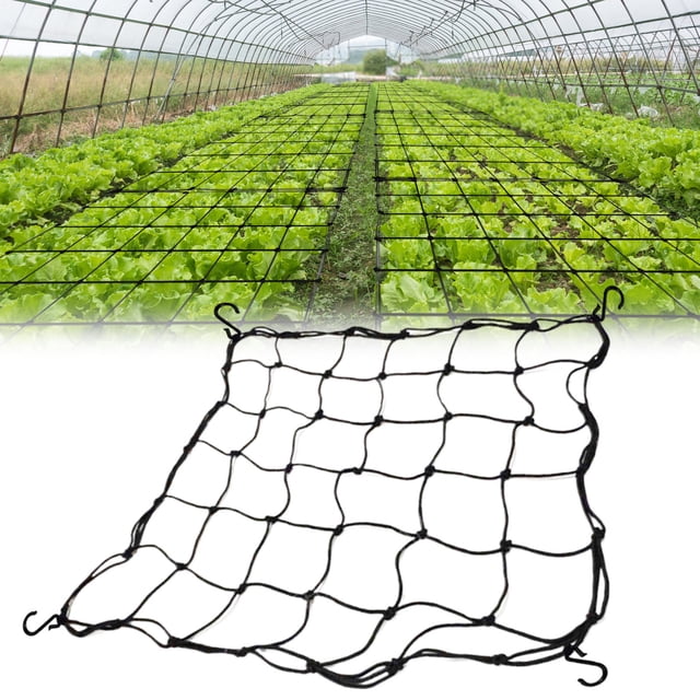 Vaidha Plant Tent Plant Crimping Netting Branch Netting Netting Stretch Netting Plant Netting With 6pc Hook