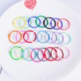 thumbnail image 2 of KAKOWELY ring for index card 120pcs Metal Binder Rings For Paper Binding Loose Leaf Binder Rings Book Rings Metal Binding Rings Loose Leaf Rings Diy Binder Rings, 2 of 5