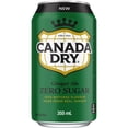 thumbnail image 4 of Canada Dry Ginger Ale Zero Sugar Can, 355 mL, 12 Pack, 4 of 5